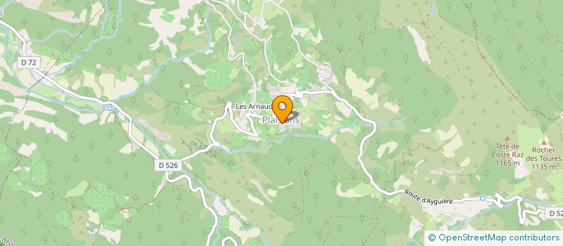 localisation de l'entreprise CHANTEPERDRIX  PLAISIANS