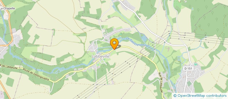 localisation de l'entreprise CHANTEPIE  LABBEVILLE