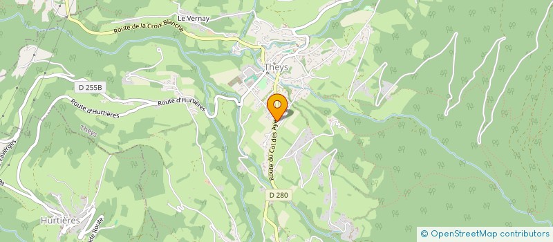 localisation de l'entreprise CHANTEPIE CHARPENTES à ROQUEBRUNE-SUR-ARGENS