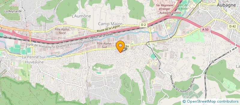 localisation de l'entreprise CHANTEPIERRE  AUBAGNE