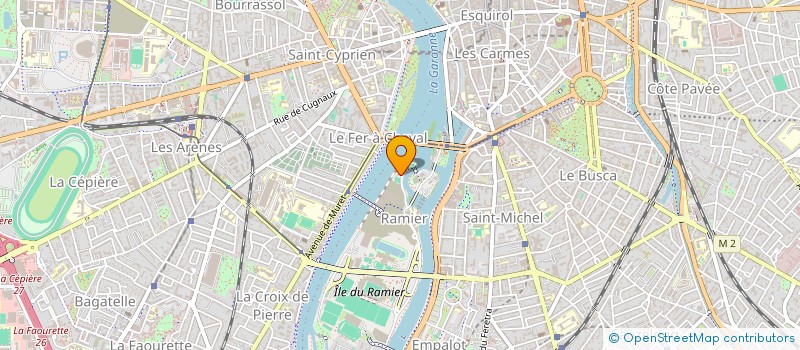 localisation de l'entreprise CHANTER  TOULOUSE