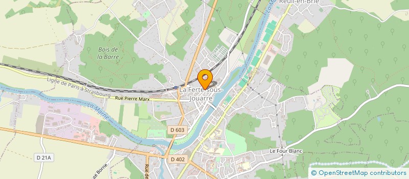 localisation de l'entreprise CHANTER EN MAI à LA FERTE-SOUS-JOUARRE