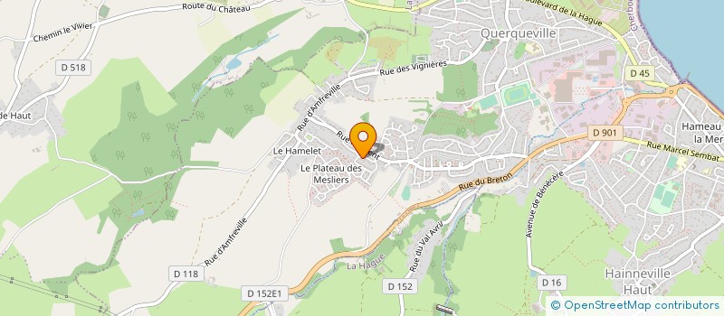 localisation de l'entreprise CHANTERIE CORIALLO  CHERBOURG-EN-COTENTIN