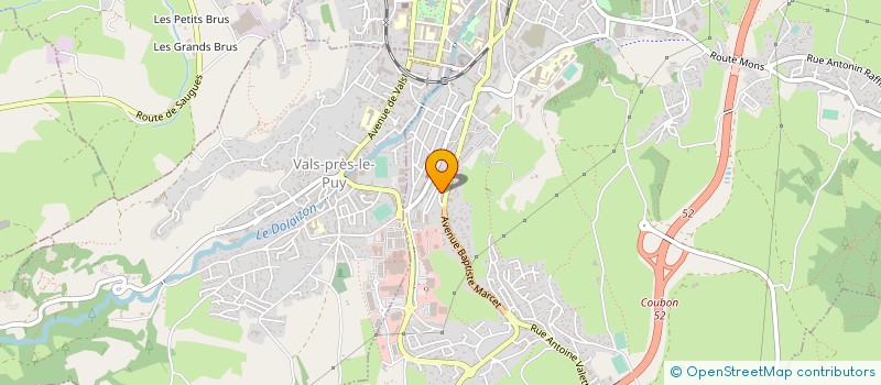 localisation de l'entreprise CHANTERIE DU PUY EN VELAY à LE PUY-EN-VELAY