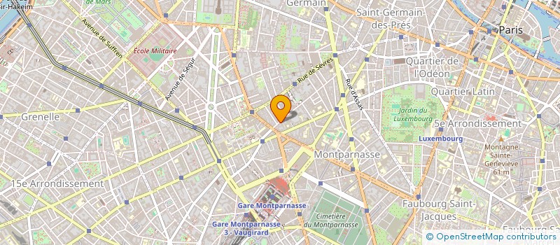 localisation de l'entreprise CHANTETOUR  PARIS