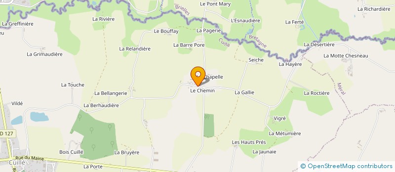 localisation de l'entreprise CHANTEUX-LEMOINE à CUILLE