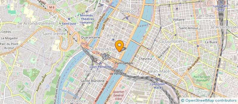 localisation de l'entreprise CHANTHA à LYON
