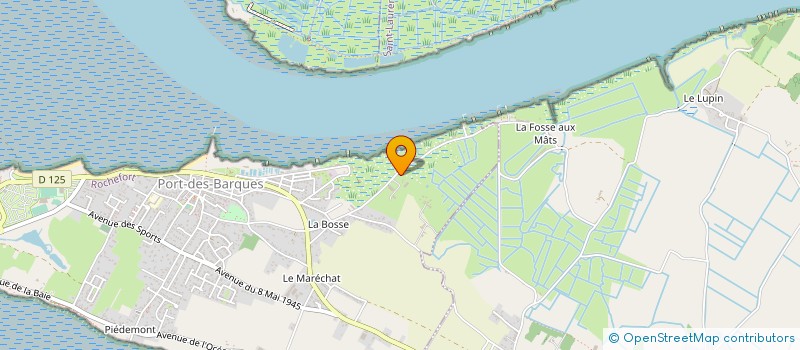 localisation de l'entreprise CHANTIER DES FONTAINES  PORT-DES-BARQUES