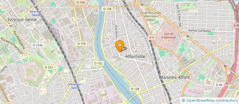 localisation de l'entreprise CHANTIER DES TERNES à ALFORTVILLE