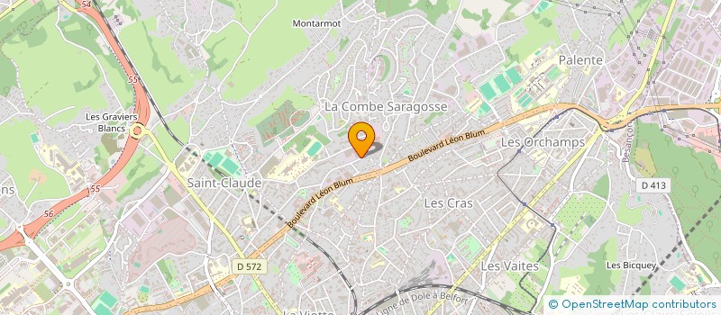 localisation de l'entreprise CHANTIER DU GAULOIS à BESANCON