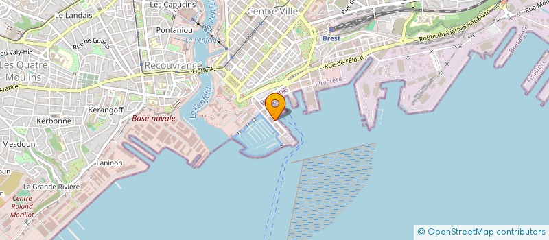 localisation de l'entreprise CHANTIER DU GUIP à BREST