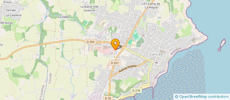 localisation de l'entreprise CHANTIER FROC à CANCALE