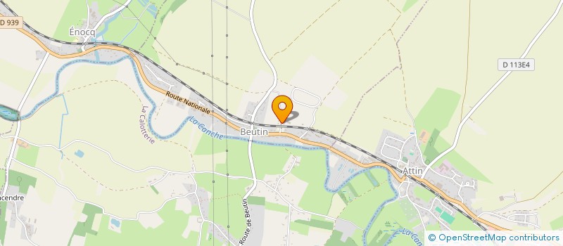 localisation de l'entreprise CHANTIER INSERT PROF RELAIS EMPLOI SOLID  BEUTIN