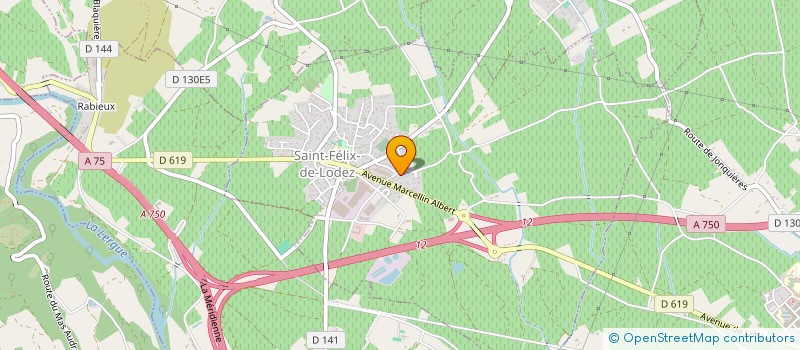 localisation de l'entreprise CHANTIER MOBIL  SAINT-ANDRE-DE-SANGONIS