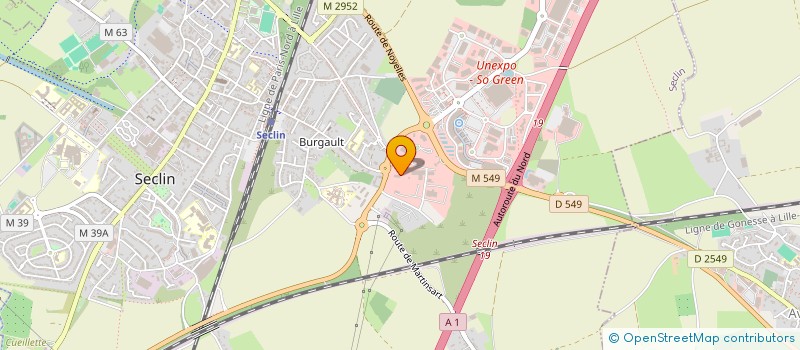 localisation de l'entreprise CHANTIER NAUTIQUE DU NORD à SECLIN