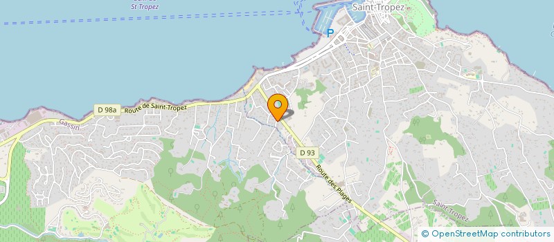 localisation de l'entreprise CHANTIER NAVAL ARMAN  SAINT-TROPEZ