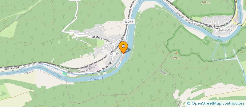 localisation de l'entreprise CHANTIER NAVAL COTE  DELUZ