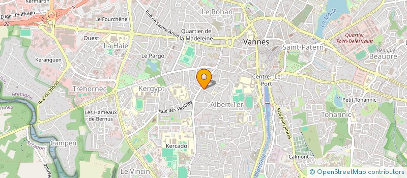 localisation de l'entreprise CHANTIER NAVAL GUILLEMOT à VANNES