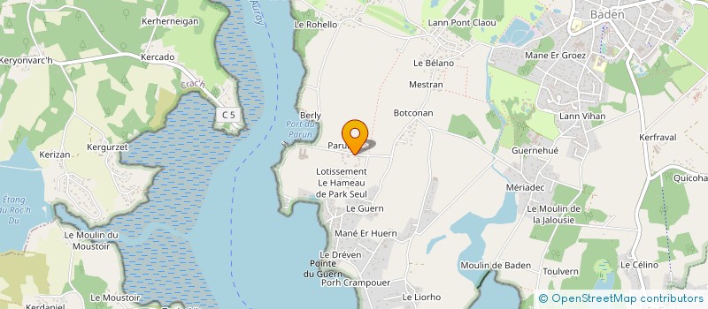 localisation de l'entreprise CHANTIER NAVAL LE BORGNE à BADEN