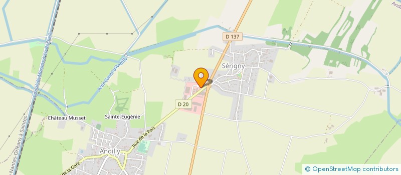 localisation de l'entreprise CHANTIER NAVAL PIXIS  ANDILLY