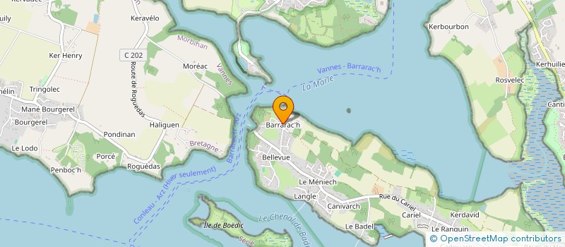 localisation de l'entreprise CHANTIER NAVAL TALHOUET à SENE