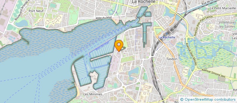 localisation de l'entreprise CHANTIER OFCET  LA ROCHELLE