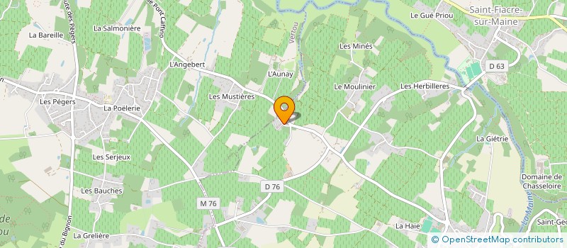 localisation de l'entreprise CHANTIERS BOUNY MER ET TERRE à CHATEAU-THEBAUD