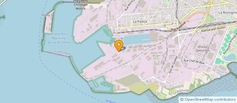 localisation de l'entreprise CHANTIERS GAMELIN à LA ROCHELLE