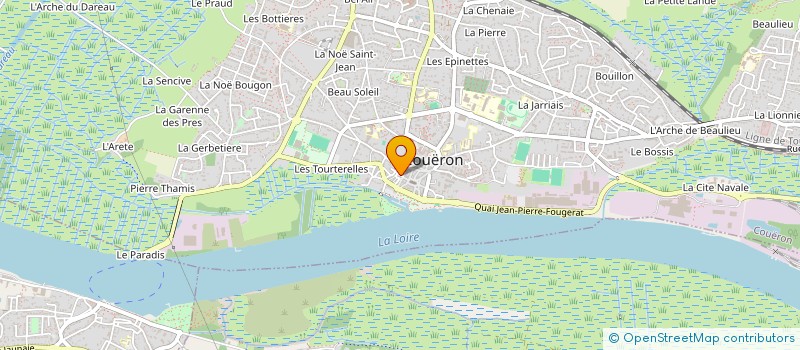 localisation de l'entreprise CHANTIERS LARCHER à COUERON