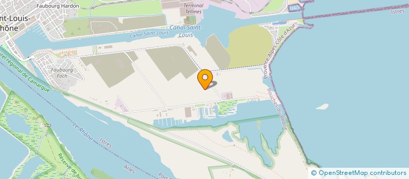 localisation de l'entreprise CHANTIERS NAVALS SILURE ET COMPAGNIE à PORT-SAINT-LOUIS-DU-RHONE
