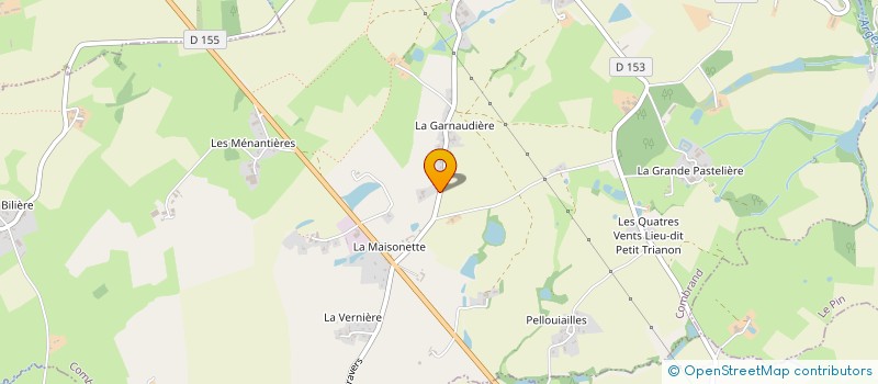 localisation de l'entreprise CHANTIERS PEUPINS à BRETIGNOLLES