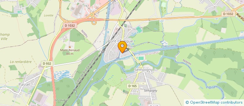 localisation de l'entreprise CHANTIERS ROUSSEAUX-DEBACKER  SEMPIGNY