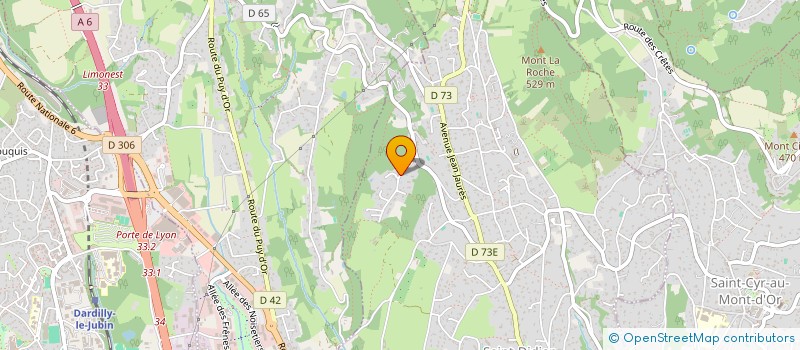 localisation de l'entreprise CHANTIK  SAINT-DIDIER-AU-MONT-D'OR