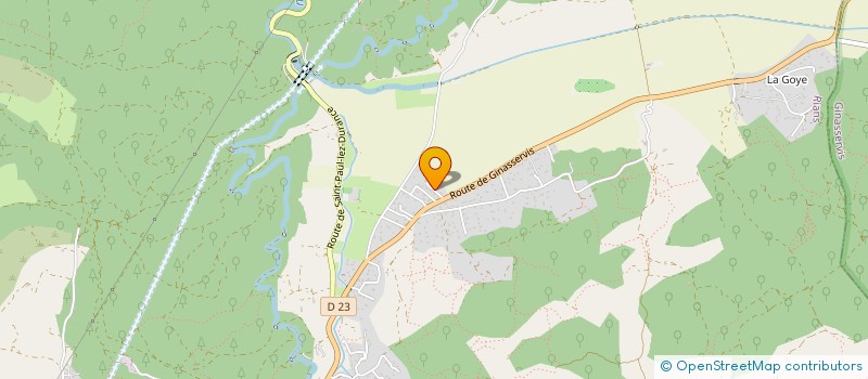 localisation de l'entreprise CHANTO  RIANS