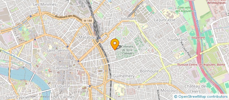 localisation de l'entreprise CHANTONA à TOULOUSE
