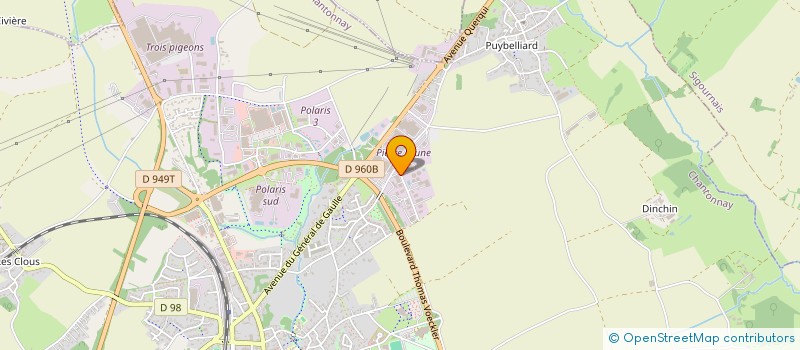 localisation de l'entreprise CHANTONNAY WKF à CHANTONNAY