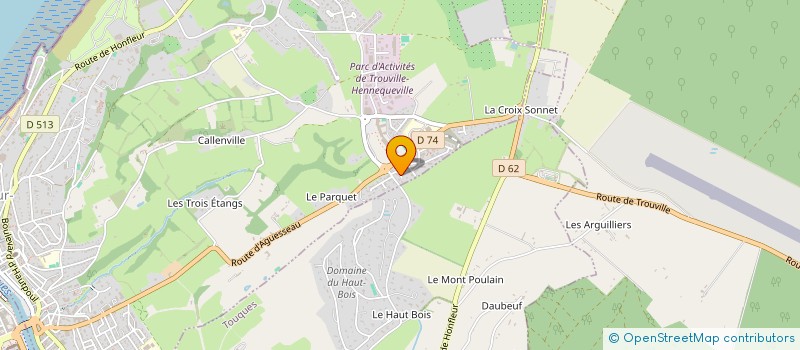 localisation de l'entreprise CHANTONS MAINTENANT !  TROUVILLE-SUR-MER