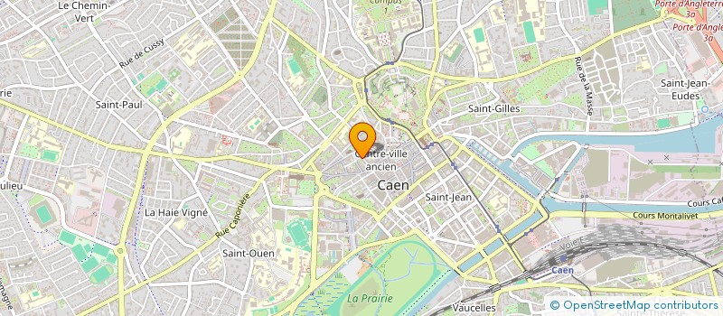 localisation de l'entreprise CHANTOURNER  CAEN