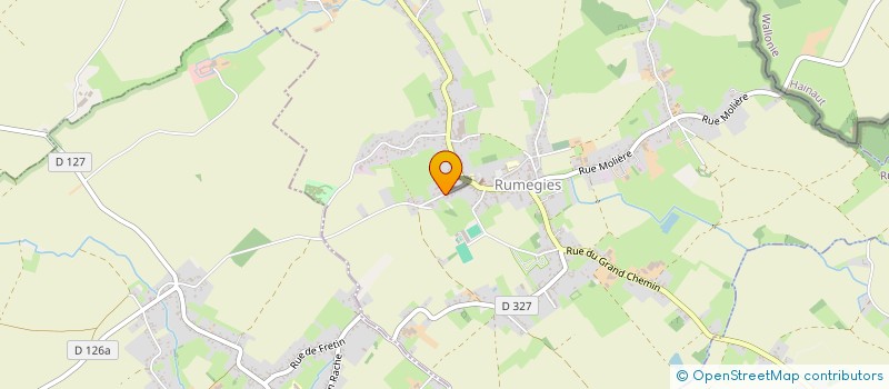 localisation de l'entreprise CHANTRAINE AMENAGEMENT  RUMEGIES