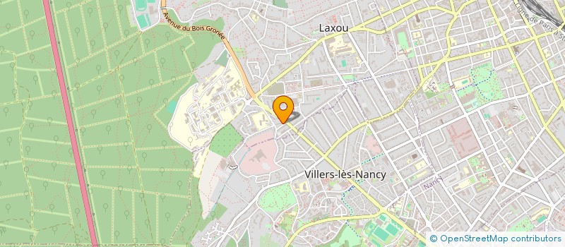 localisation de l'entreprise CHANTRES ET CHRONIQUEURS  LAXOU