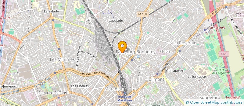 localisation de l'entreprise CHANTS D ACTION à TOULOUSE