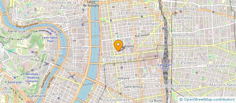 localisation de l'entreprise CHANTS DANSES SCENES  LYON