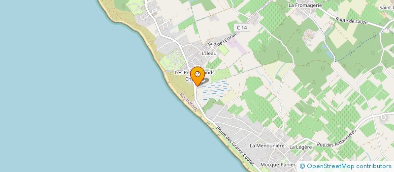 localisation de l'entreprise CHANTS DE LA MER EN LUMINEUSE  SAINT-PIERRE-D'OLERON