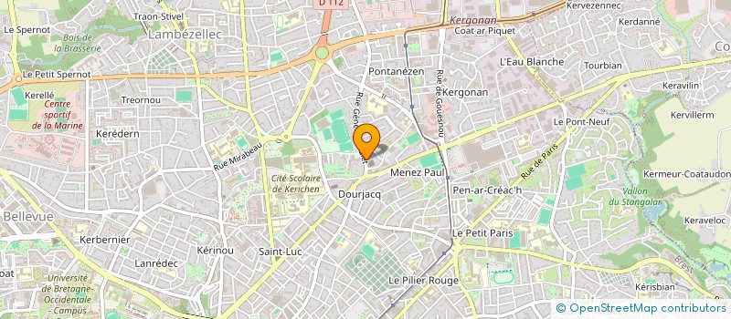 localisation de l'entreprise CHANTS DES TRAVAILLEURS ET DES LIBERTES à BREST