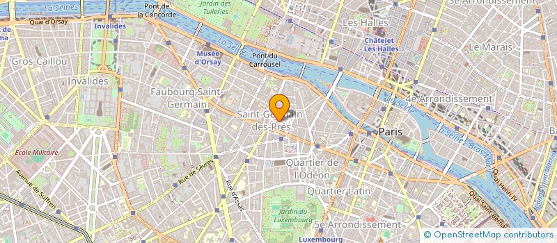 localisation de l'entreprise CHANTS ET GESTES  PARIS