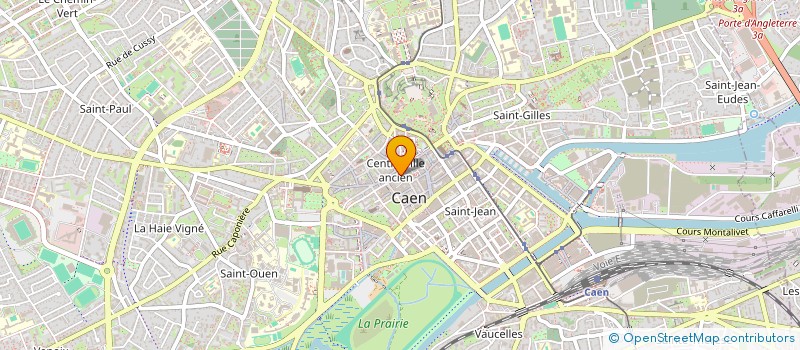 localisation de l'entreprise CHANTS MARINS ET HAIES à CAEN