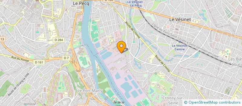 localisation de l'entreprise CHANTY ELECTROSYSTEMES à CROISSY-SUR-SEINE