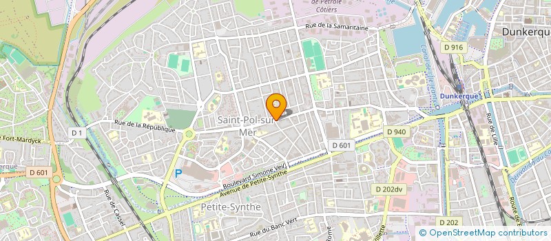 localisation de l'entreprise CHANTYMILA à DUNKERQUE