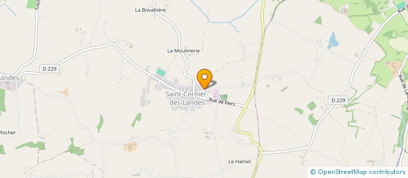 localisation de l'entreprise CHANU CAISSERIE EMBALLAGES SCIERIE à CHANU