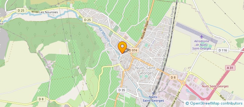 localisation de l'entreprise CHANUSSOT ET FILS SOC  NUITS-SAINT-GEORGES